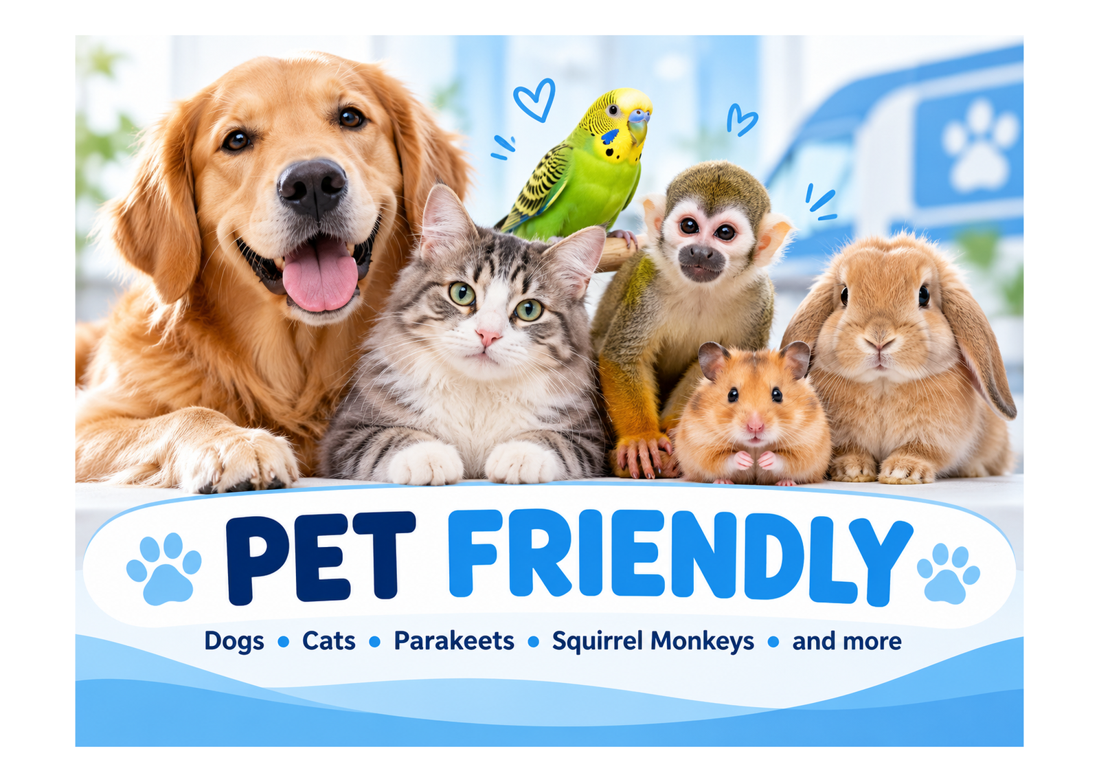 Pet friendly transportation